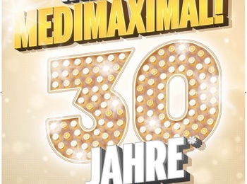 Plakat 30 Jahre MEDIMAX