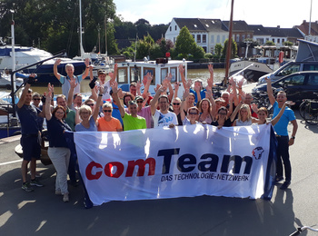 Die comTeam Radtour ist fester Bestandteil des Eventprogramms. Letztes Jahr führte die Route entlang der Ems nach Papenburg, dieses Jahr geht es durch die Lüneburger Heide.