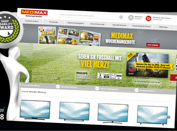 MEDIMAX Shop Usability Award