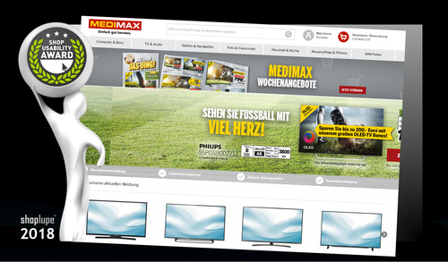 MEDIMAX Shop Usability Award