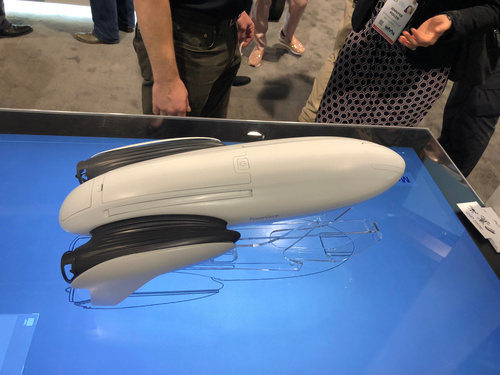 Die schwimmende Drohne "PowerDolphin" von Power Vision