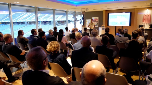 Harald Bootz, Capeletti & Perl, stellte beim comTeam Partnertag in Hamburg den Schnellstart in die Cloud vor. (Bildquelle: Sven Henig)