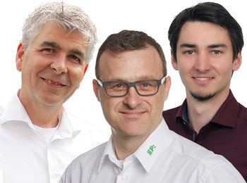 Uwe Peter, Jochen Helfrich und Niklas Geuer setzen sich lokal für mehr Umweltschutz ein.