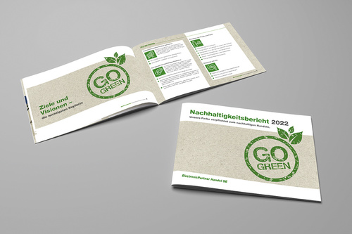 Mockup Nachhaltigkeitsbericht