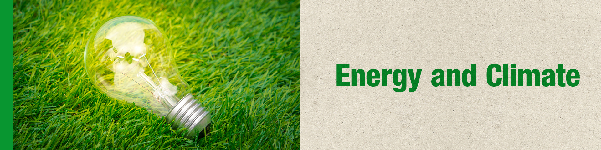 Energy and Climate